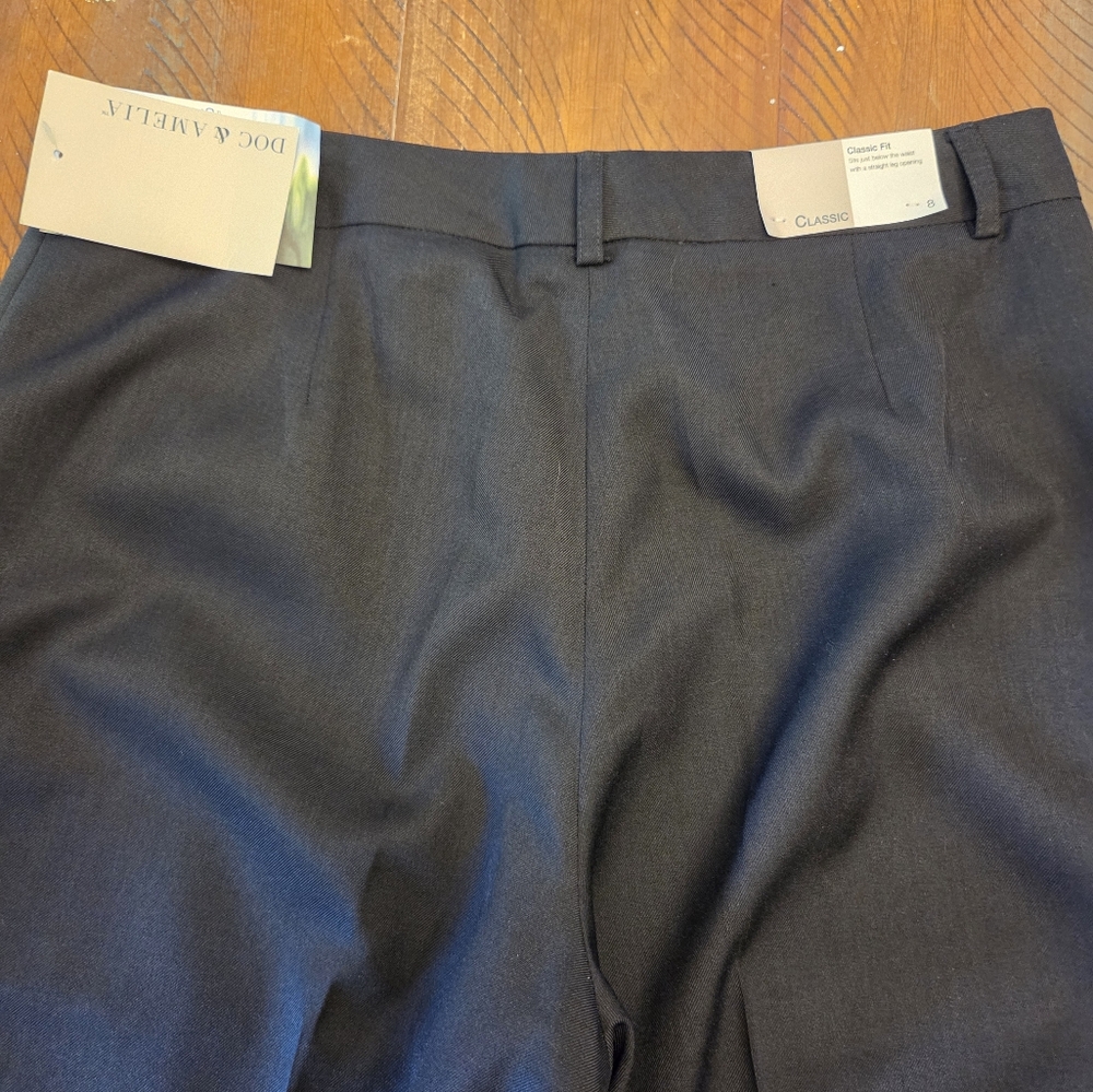 Classic Black Dress Pants 8 - Picture 3 of 4
